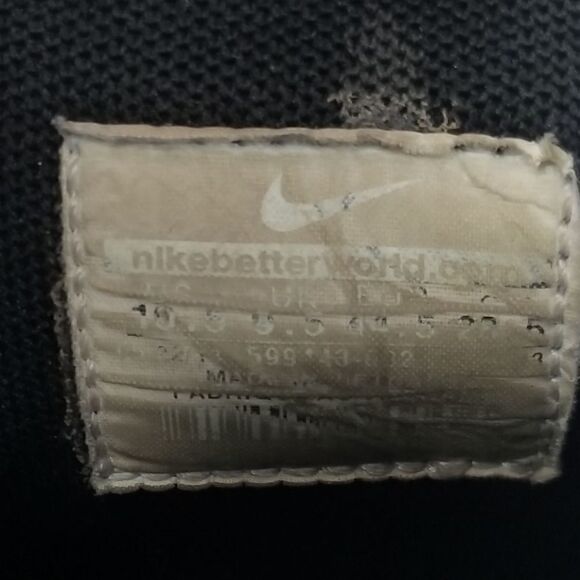 NIKE AIR VEER "Premium" Black Anthracite Atomic Red Sneakers Trainers Size 10.5 - Picture 11 of 11